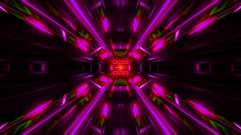 Abstraction Tunnel B Stock Footage 144662579