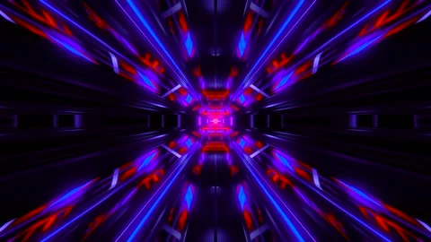 Abstraction Tunnel C 库存影片 144662659