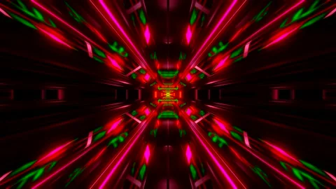 Abstraction Tunnel A Stock Footage 144662483