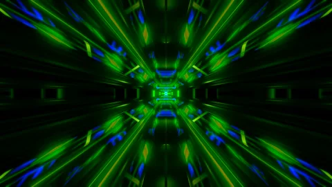 Abstraction Tunnel G 库存影片 144662964