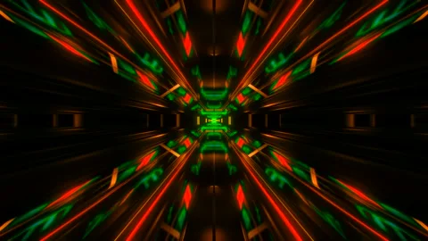 Abstraction Tunnel J Stock Footage 144663175