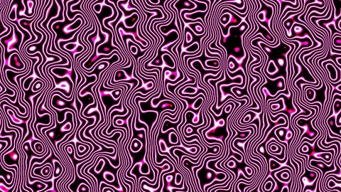 Abstraction VJ Loop Moleculs Background Stock Footage 207480435