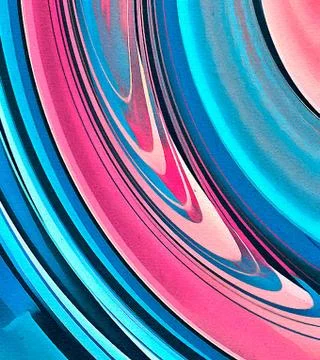 Abstraction for wall poster print decor. Can be framed as art. Unusual templa Stock Illustration