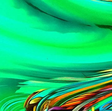 Abstraction for wall poster print decor. Can be framed as art. Unusual templa Stock Illustration