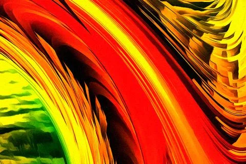 Abstraction for wall poster print decor. Can be framed as art. Unusual templa Stock Illustration