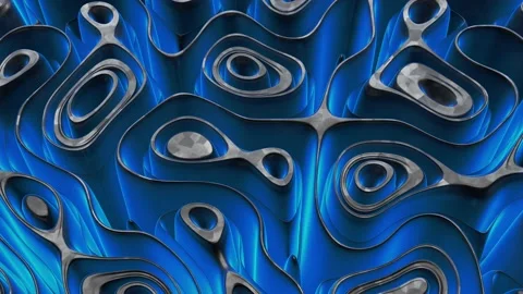 Abstraction Wave 4K 01 Video stock 198753758