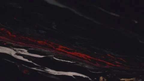Abstractions with Colored Paint Video stock 208761970
