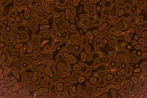 Abstractive energetic forms computer art background illustration Stockillustratie