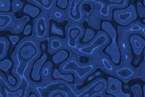 Abstractive polished metal computer graphic background illustration Stock-Illustration