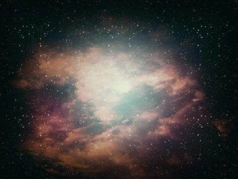 Abstractive Space Background Иллюстрация