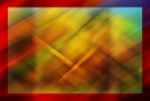 AbstractMulticolourcrosspatternwithinnerframeBackground Stock Illustration