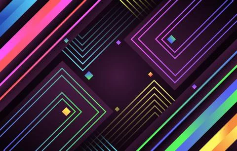 AbstractRectangleBackground Stock Illustration