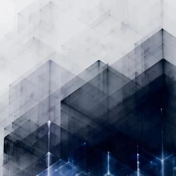 Abstracts background with transparent rectangular shapes Stock Illustration