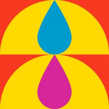 Abstracts geometric shape with colorfully Stock-Illustration