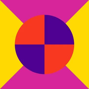 Abstracts geometric shape with colorfully Stock-Illustration