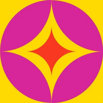 Abstracts geometric shape with colorfully Stock Illustration