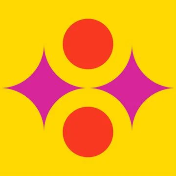 Abstracts geometric shape with colorfully 스톡 일러스트