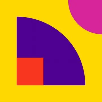 Abstracts geometric shape with colorfully Stock Illustration