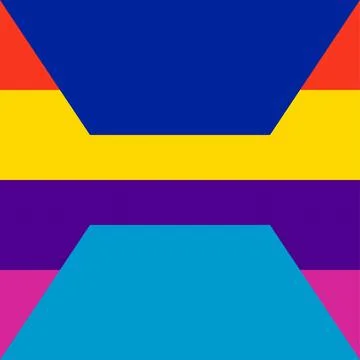 Abstracts geometric shape with colorfully Stock-Illustration