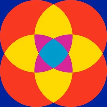 Abstracts geometric shape with colorfully Stock Illustration