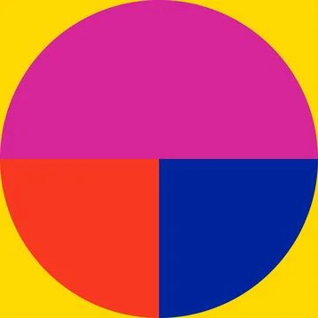 Abstracts geometric shape with colorfully Stock-Illustration