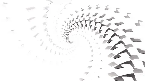 Abstrak background black and white Stock Footage 126087246