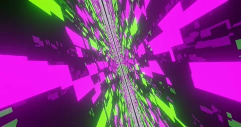 Abstrakt Tunnel Flight Stock Footage 142022424