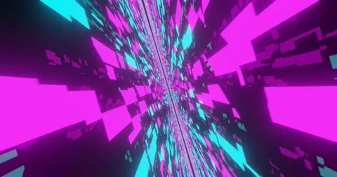Abstrakt Tunnel Flight Stock Footage 142022498