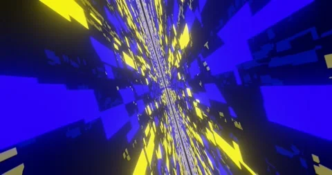 Abstrakt Tunnel Flight Stock Footage 142022511