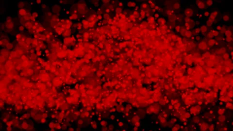 Abstraktes Partikelsystem oder Bakterien - Loop Vidéo 161835189
