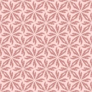 Abstrat floral pattern. Tiled flowers background. Illustration for wrapping p Stock Illustration