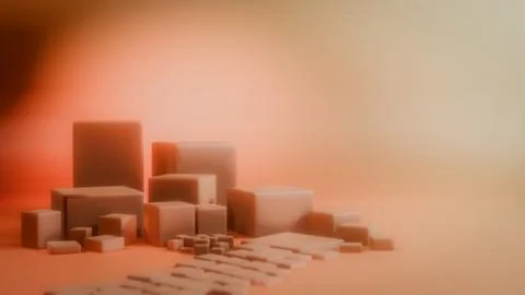 Abstratct cubes Illustrazione stock