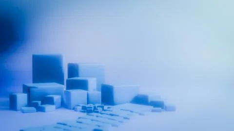 Abstratct cubes 스톡 일러스트