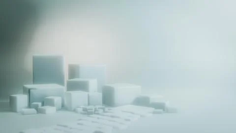 Abstratct cubes Stock Illustration