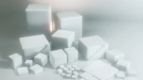 Abstratct cubes 스톡 일러스트