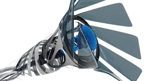 Abstrct spiral background Stock Illustration