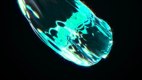 Abstrict Liquid Intro with Alpha Channel 스톡 동영상 340527023