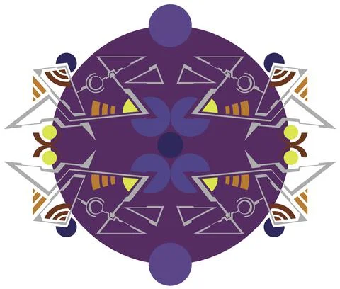 Abstrkt Mosaic B Stock Illustration