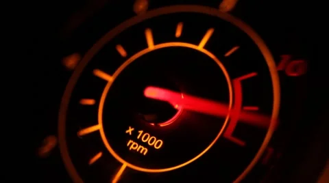 Abstruct Motorcycle Tachometer acceleration Video stock 62066853