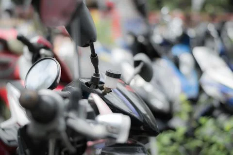 Abtract motorcycles Stock Photos