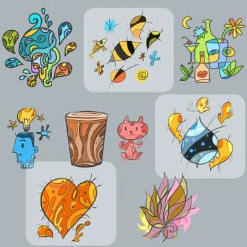 Abtract Shape Stock Illustration