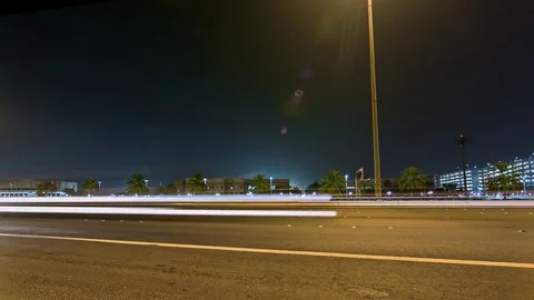Abu Dhabi Capital Gate Stock Footage 70196220