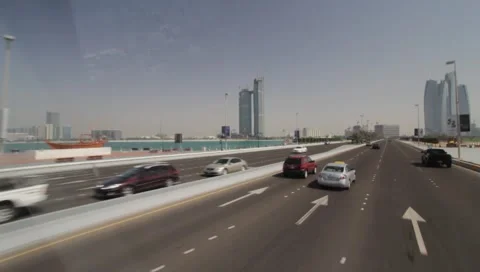 Abu Dhabi City Stock Footage 4282026
