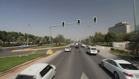Abu Dhabi City Stock Footage 4437905