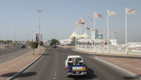 Abu Dhabi City Stock Footage 7763050