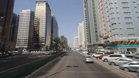 Abu Dhabi City Stock Footage 7763053