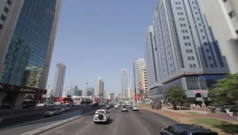 Abu Dhabi City Stock Footage 7763057