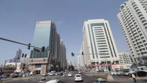 Abu Dhabi City Stock Footage 7763067