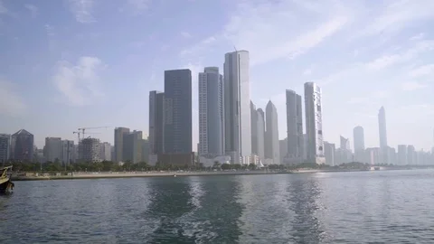 Abu Dhabi City Stock Footage 116746186