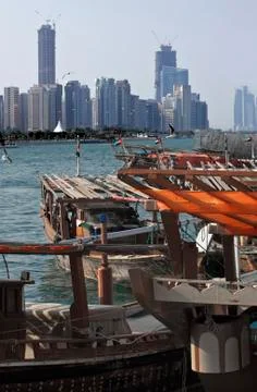 Abu dhabi dhow Fotos de archivo